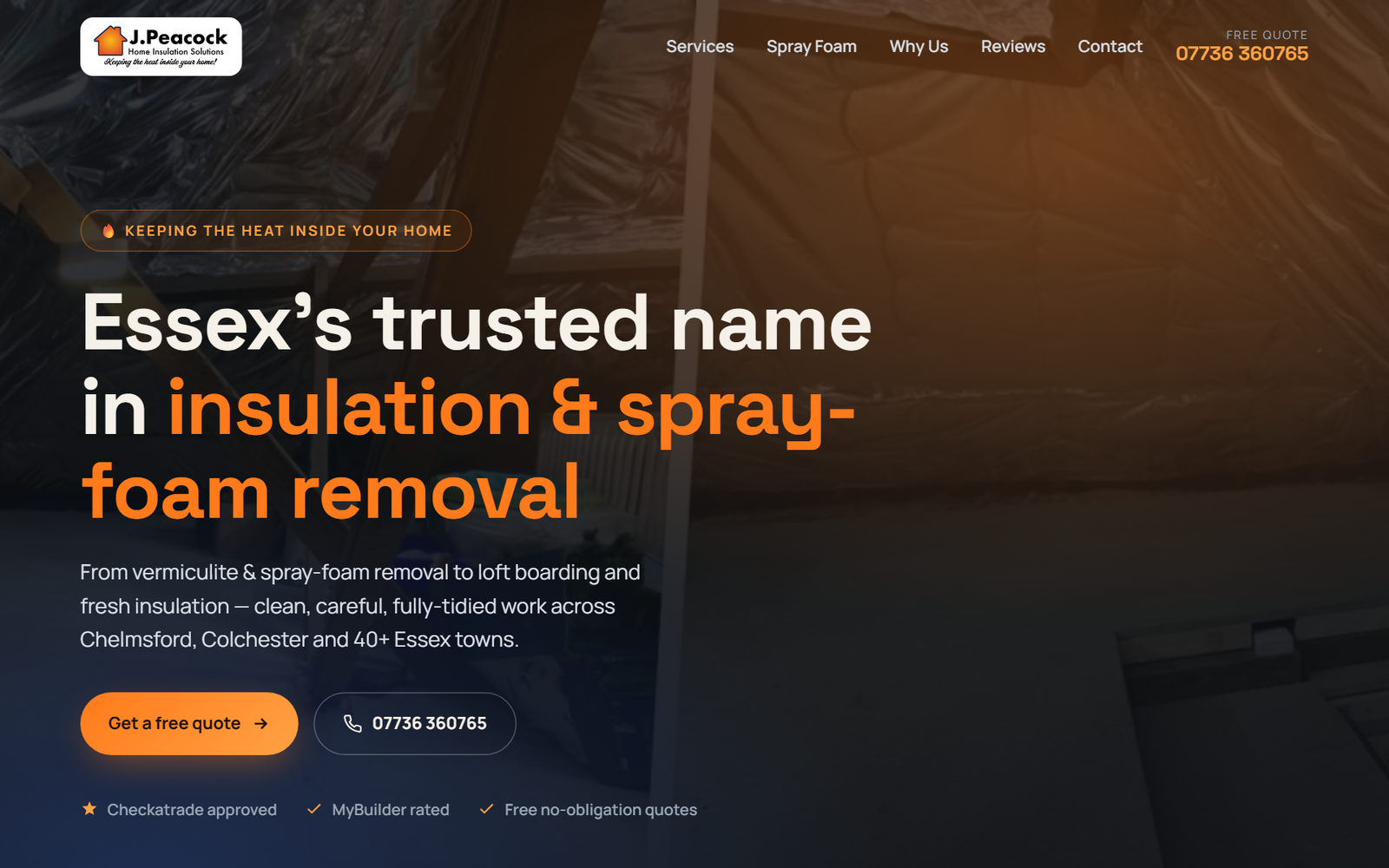 New website design
